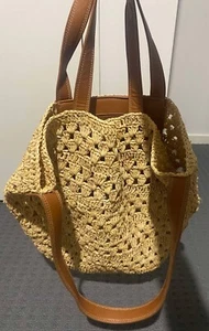 SEED Heritage Straw Tote bag - Picture 1 of 6
