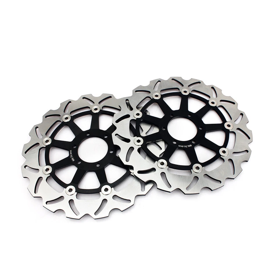 2x Disques de frein Avant pour YAMAHA FZS 600 98-03 FZR600 R 89-95 R1 Z250 97-20 - Photo 1/4