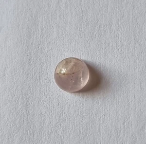 Loose Rose Quartz Gemstone Oval Cabochon Cut 6x6x4mm 0.90ct - Picture 1 of 1