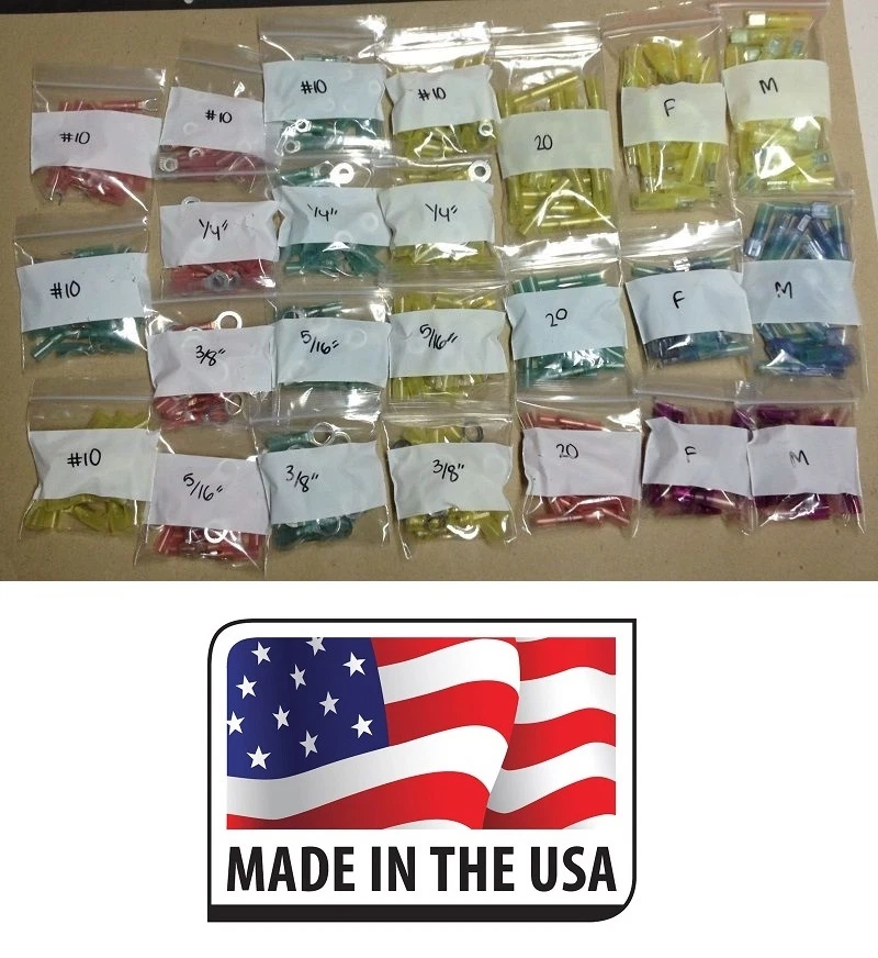 (480) Refill kit - 3M Heat Shrink Electrical Wire Connector Waterproof Terminals - Image 1 of 1