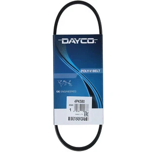 Cinghia Poly-V Dayco Ausiliaria per Veicoli Auto/LCV Volvo 440 460 4PK580 - Foto 1 di 2