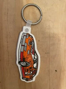 Citgo #21 NASCAR Racing Vtg Wood Brothers Rubber Keychain Micheal Waltrip - Picture 1 of 3