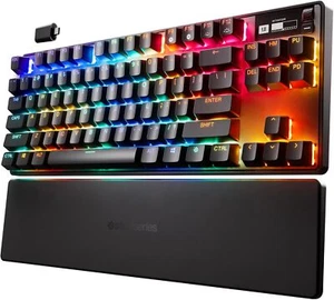SteelSeries Apex Pro TKL Wireless 2,4 GHz USB-C Englisch Tastatur QWERTY - Bild 1 von 7