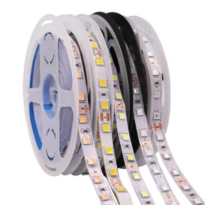 12V 16.4ft 5050 5054 2835 LED Strip Lights 5M 300/600leds RGB Waterproof Tape - Picture 1 of 21