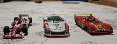 Lotto 3 macchine Toyota TF104 Minichamps, Ferrari 312 P Altaya, Porsche 935/78 - Immagine 1 di 4