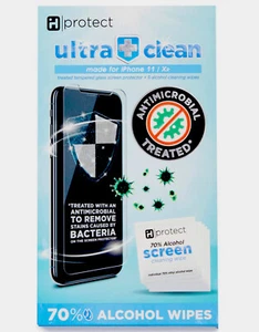 iHome Ultra Clean Tempered Glass Treated Screen Protector iPhone 11/XR - Picture 1 of 1