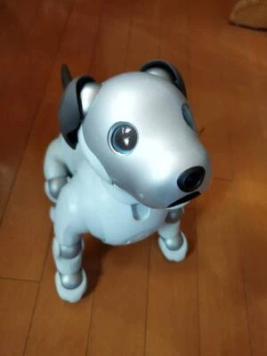 Sony AIBO ERS-1000 Entertainment Robot Dog Ivory White From Japan working used - Image 1 of 4