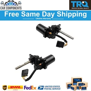 TRQ New Power Running Board Motor Pair Set LH & RH Sides For 2007-2014 Chevy GMC - Picture 1 of 3