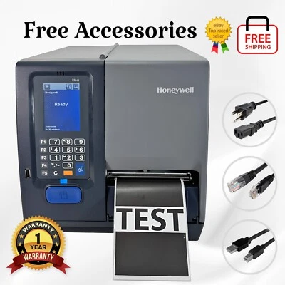 Honeywell PM43 Thermal Transfer Label Printer Rewind USB LAN Serial 1YR WARRANTY - Image 1 of 4