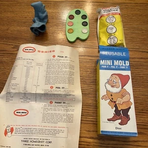 Doc Dwarf Snow White Yankee Homecraft Vintage Disney RARE Rubber Mold 1960's - Picture 1 of 8