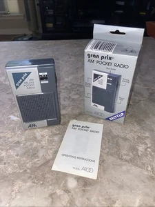 Vintage Gran Prix AM Deluxe Pocket Radio Model A100 Tested - Picture 1 of 17