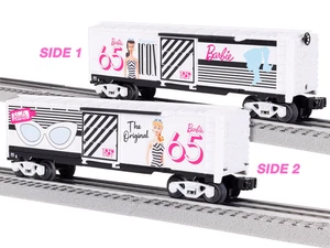 Lionel 2428420 Barbie 65th Anniversary 1959 Box Car, O Gauge, NIB - Picture 1 of 1