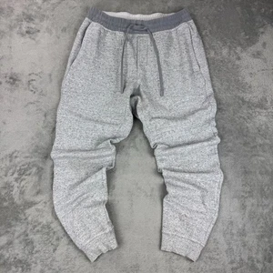 Pantalones deportivos gris jaspeado Lululemon At Ease para hombre L ropa de salón activa - Imagen 1 de 11