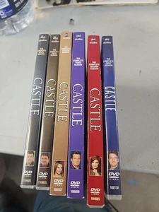 Castle The Complete Seasons 1-6 Series DVD Disc Set Great Shape - Picture 1 of 3