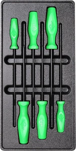 Mayhew PRO 6pz Set di cacciaviti a fessura lunga e Phillips, verde, USA #27021LTHVG - Foto 1 di 3