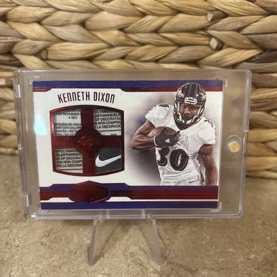 KENNETH DIXON 2016 PLATES & PATCHES RAVENS LAUNDRY TAG 3/5 - Image 1 of 2