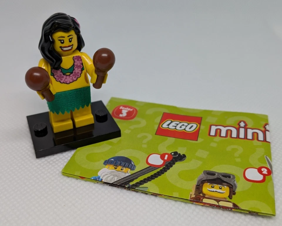 LEGO 8803 Minifiguras Coleccionables Serie 3 Bailarín Hula Foto 1 de 1
