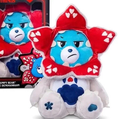 Netflix Care Bears x Stranger Things Grumpy Bear as DEMOGORGON 12"(Ship Fast!!)