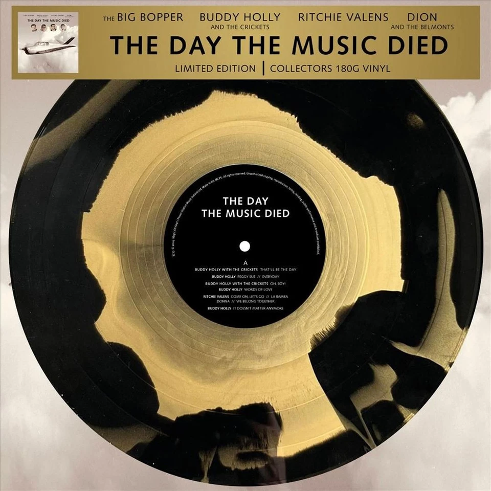 BUDDY HOLLY/RITCHIE VALENS/BIG BOPPER - THE DAY THE MUSIC DIED - Image 1 of 1