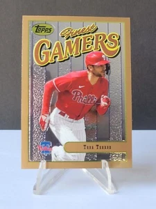 2023 Topps Finest Flashbacks Gamers #47 Trea Turner Philadelphia Phillies - Bild 1 von 4
