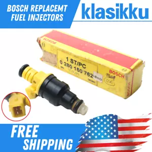 Volvo 240 740 940 2.0L 2.3L Bosch Replacemt fuel Injectors Nos 0 280 150 762 - Picture 1 of 6