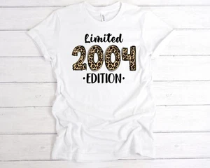 Leopard 2004 Limited Edition T-Shirt, 20 Years Old, 20th Birthday T Shirt, - Picture 1 of 6