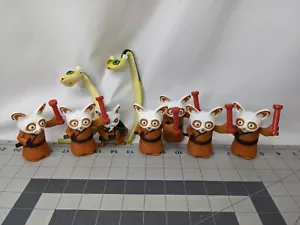 Kung Fu Panda Master Shifu Viper Figure Lot McDonalds - Picture 1 of 12