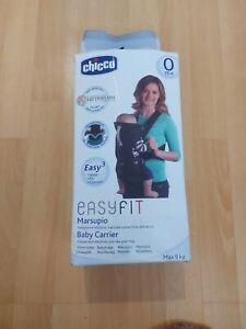 Chicco Easy Fit Baby Carrier - Black Night Newborn 0 m+ Max 9kg Wrap 