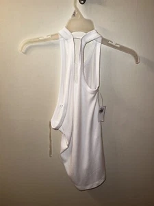 Old Navy Womens Size XS White Ultralite Racerback Rib-Knit Tank Top NWT - Picture 1 of 4