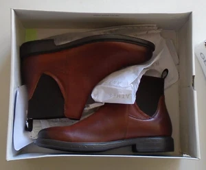 Geox U Terence A Mens Boots Chelsea Boot UK 6.5 Brown EU40 New - Picture 1 of 10