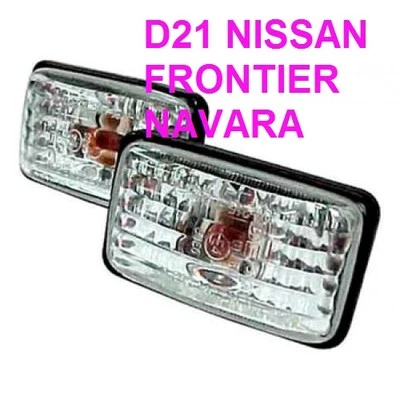 NISSAN NAVARA D21 UTE 86-97 87 LUCES INDICADORAS INTERMITENTES LATERALES CRISTAL Foto 1 de 4