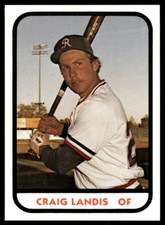 1981 TCMA Richmond Braves Craig Landis Richmond Braves #5