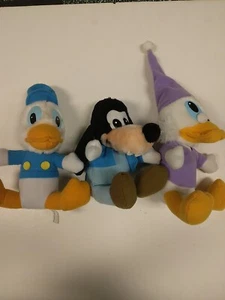 Vintage Mickey's Christmas Carol Plush Goofy Donald Duck Scrooge  - Picture 1 of 7