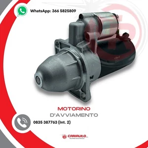 Motorino Avviamento 1,6Kw Trattori Lombardini Porter Quargo LDW702 8LD 9LD - Imagen 1 de 4