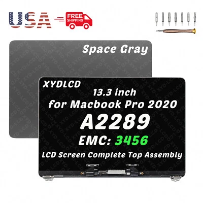 AAA MacBook Pro A2289 2020 13.3" LED LCD Display Screen Full Assembly Space Gray - Image 1 of 4