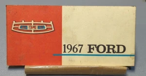 1967 Ford Owners Manual Operating Guide 3rd Printing - Record And Detach Ring! - Picture 1 of 6