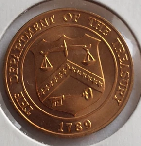 United States Mint Set - The Department Treasury 1789 -  Mint Token Medal - Picture 1 of 4