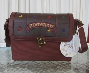 Bolso Bandolera Harry Potter Loungefly Hogwarts House Crests Nuevo con Etiquetas - Imagen 1 de 10