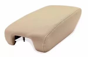 Fits 99-05 Lexus GS300/400/430 Beige Vinyl Leather Center Console Armrest Cover  - Imagen 1 de 3