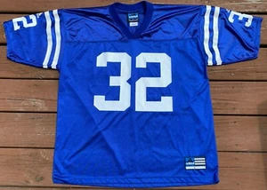 Vintage Indianapolis Colts Edgerrin James Jersey #32 Mens Large NFL Adidas Blue - Picture 1 of 10