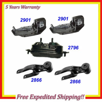 For 1995-2005 Chevrolet Lumina/ Monte Carlo Engine Motor Mount Set 5PCS M659 - Image 1 of 4