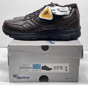 Spira Men's WaveWalker SWAV111-4E Walking Shoe BROWN SIZE 7.5 4E - Picture 1 of 11
