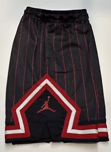 NWT Authentic Air Jordan Boys Black/Red Basketball Shorts Size L (12-13 years) - Picture 1 of 8