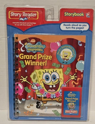 Story Reader Sponge Bob Square Pants Grand Prize Winner Book & Cartridge 2007 - Image 1 of 2