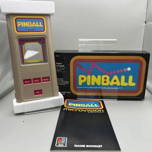 Pinball (Microvision) Tested Cartridge, Box, Manual - Picture 1 of 7