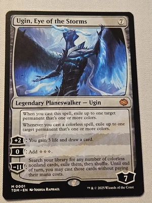 Tarkir Dragonstorm Ugin, Eye of the Storms Mythic  MTG  / LP - Image 1 of 4