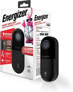 NUOVA telecamera di sicurezza videocitofono cablata 2K QHD Energizer Smart 5GHz - Foto 1 di 2