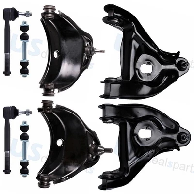 8x Front Control Arm Tie Rod Set For 1995-1999 GMC Yukon SLT SLE Chevrolet Tahoe - Image 1 of 4