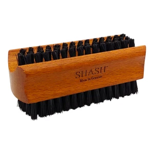 Shash umweltfreundliche Hand- & Nagelbürste - Thermo Buchenholz schwarze Borsten Germany - Bild 1 von 7
