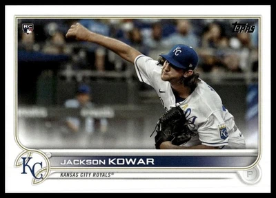 2022 Topps #264 Jackson Kowar RC - Image 1 of 2